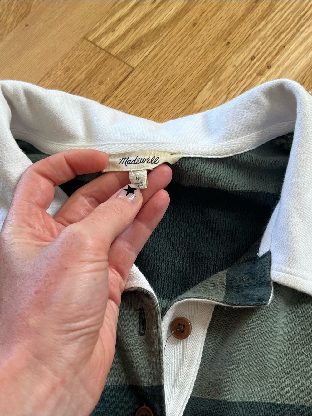 Green Madewell Rugby tee - Picture 3 of 4